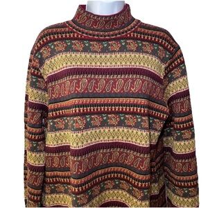 Vintage adrienne vittadini sport sweater Wool Cottage Core Coogi Like Large